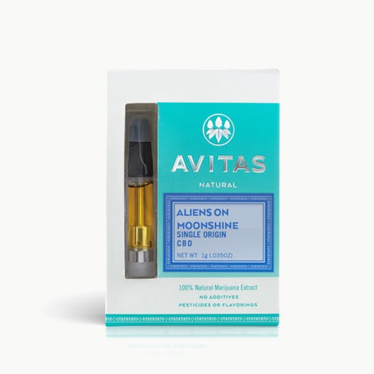 Avitas - Aliens on Moonshine Live Resin Cartridge 1g - 1