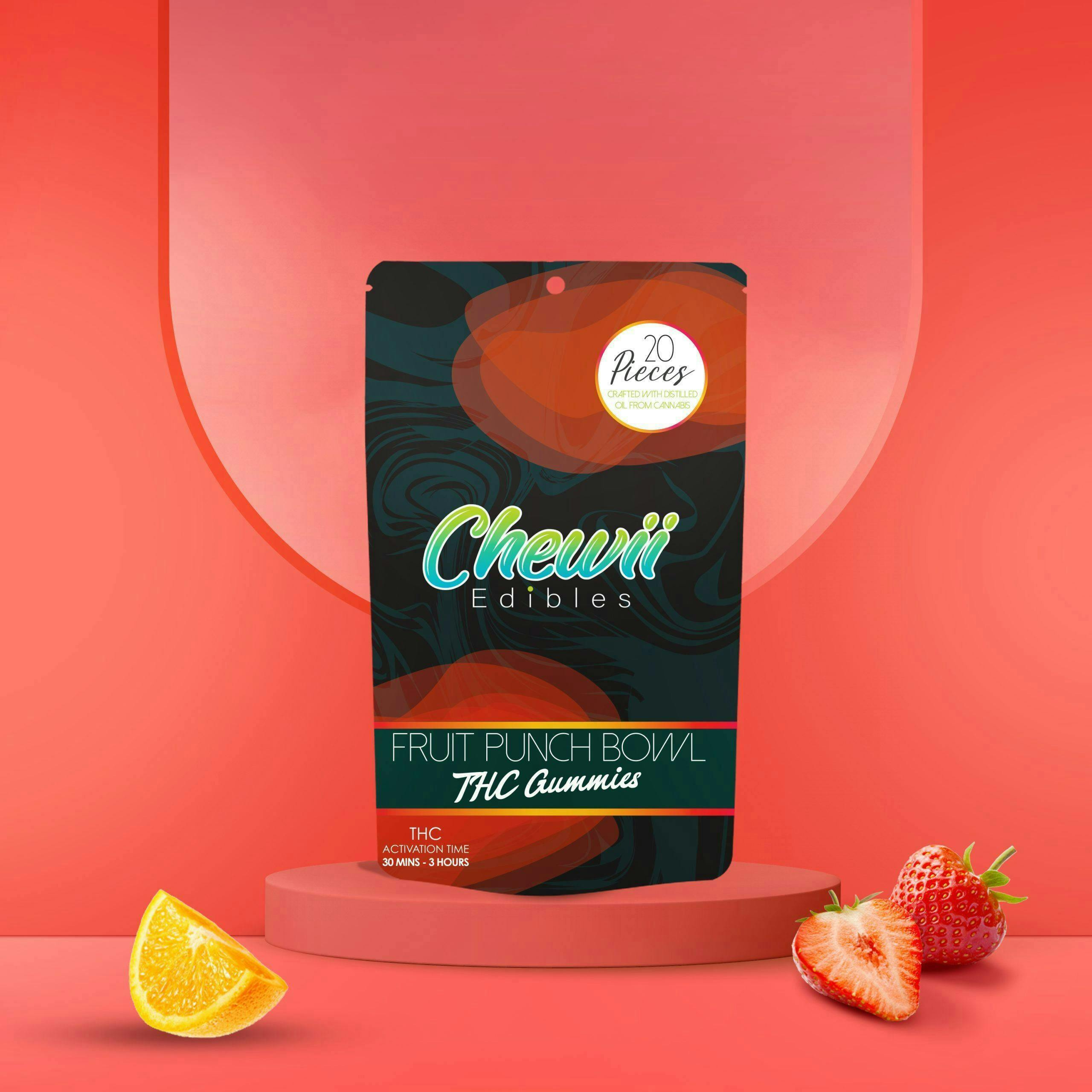 Chewii - Chewii Coins - Fruit Punch Bowl (S) (200mg) [10pk] - 1