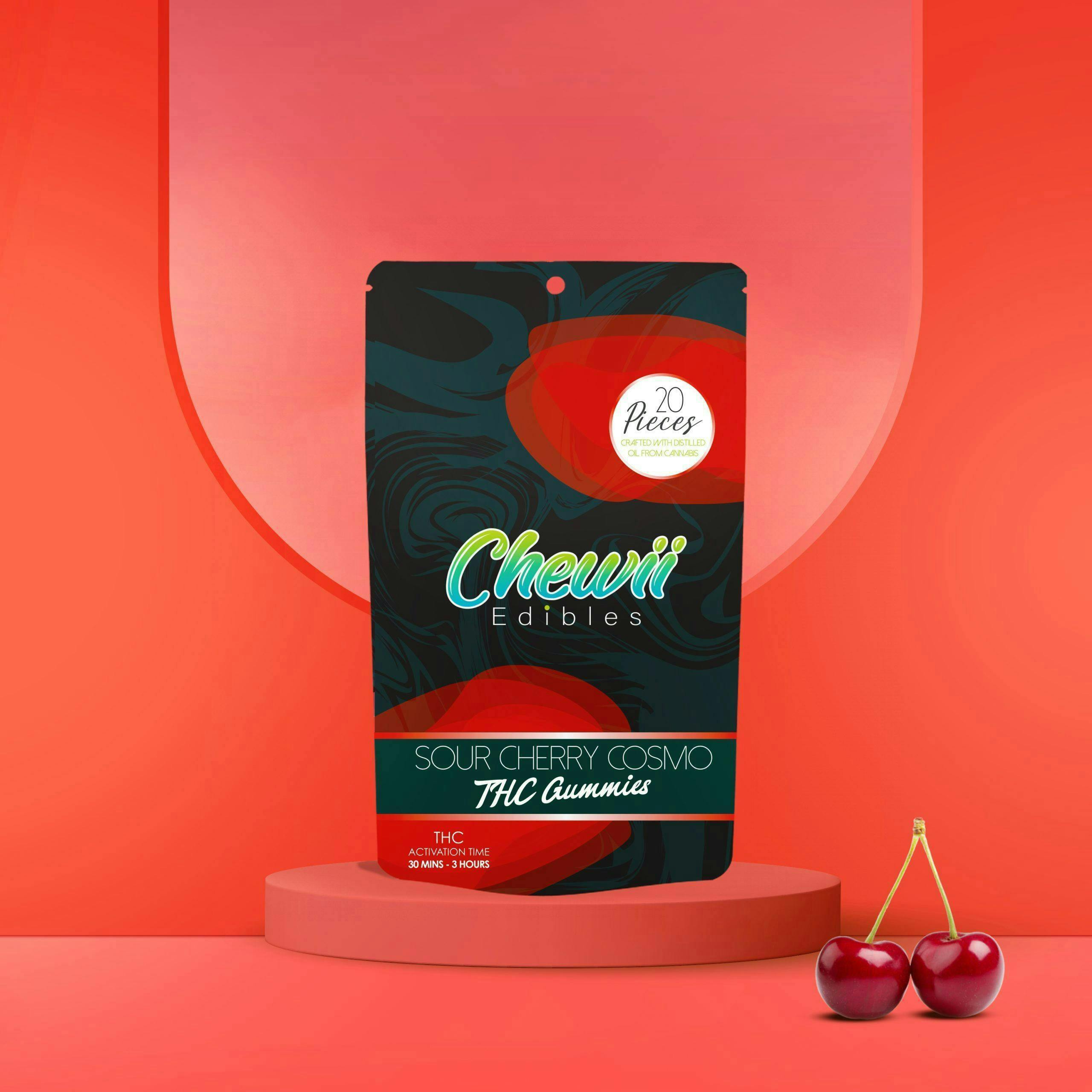 Chewii - Chewii Coins - Sour Cherry Cosmo (I) (200mg) [10pk] - 1