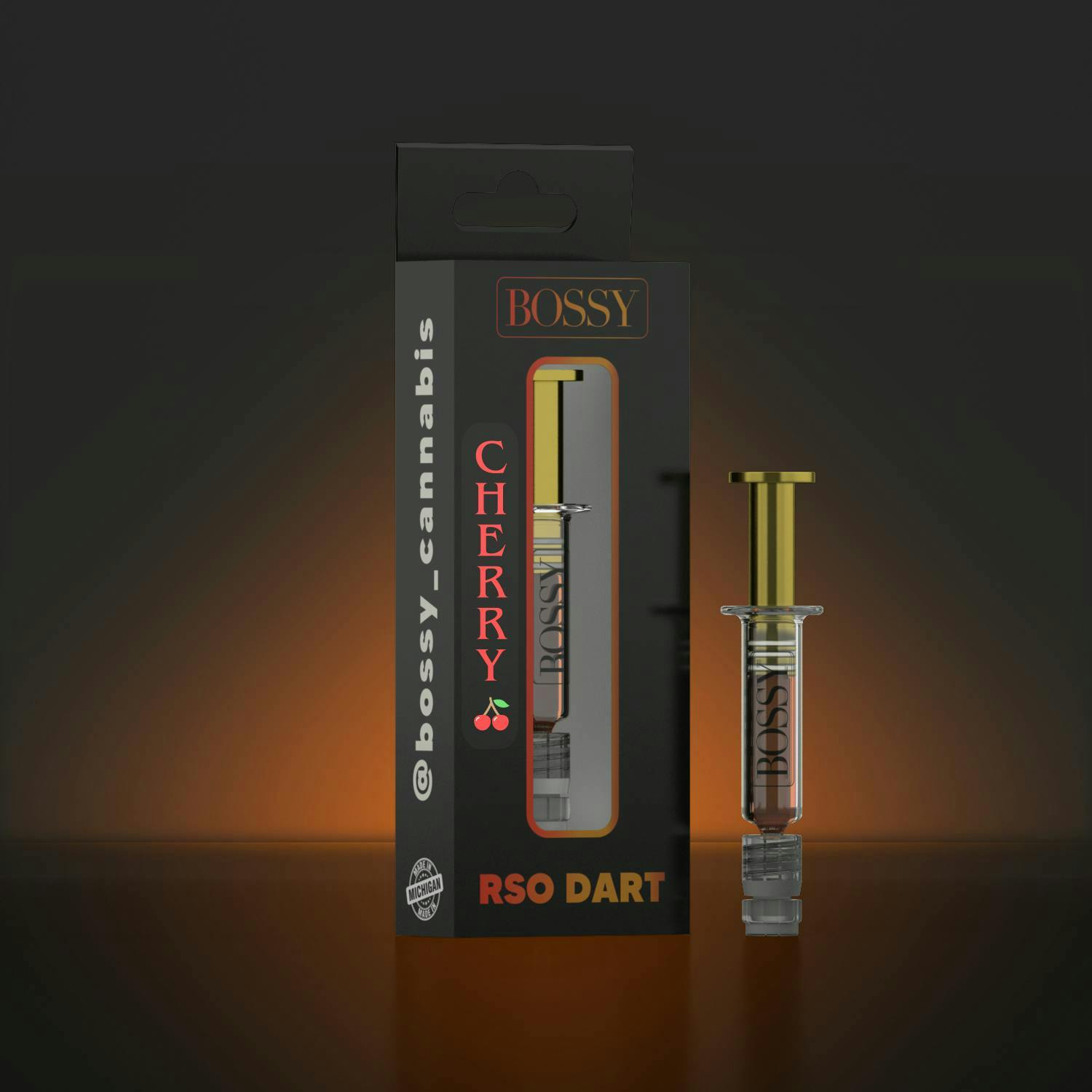 Bossy - Bossy | Dart | Cherry | RSO | THC | 1g - 1