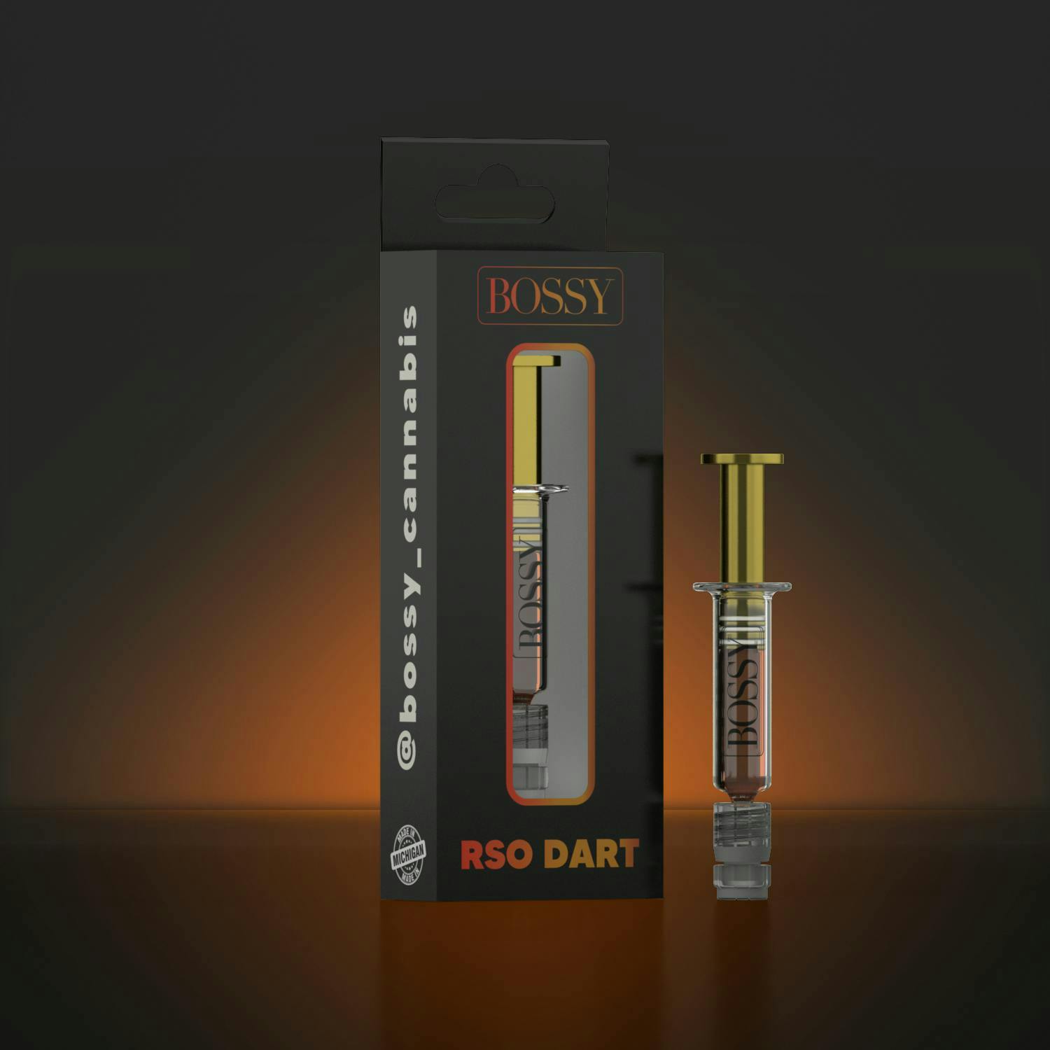 Bossy - Bossy | Dart | RSO | THC | 1g - 1