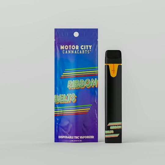 Motor City Cannabites - Ribbon Belts Disposable 1g - 1