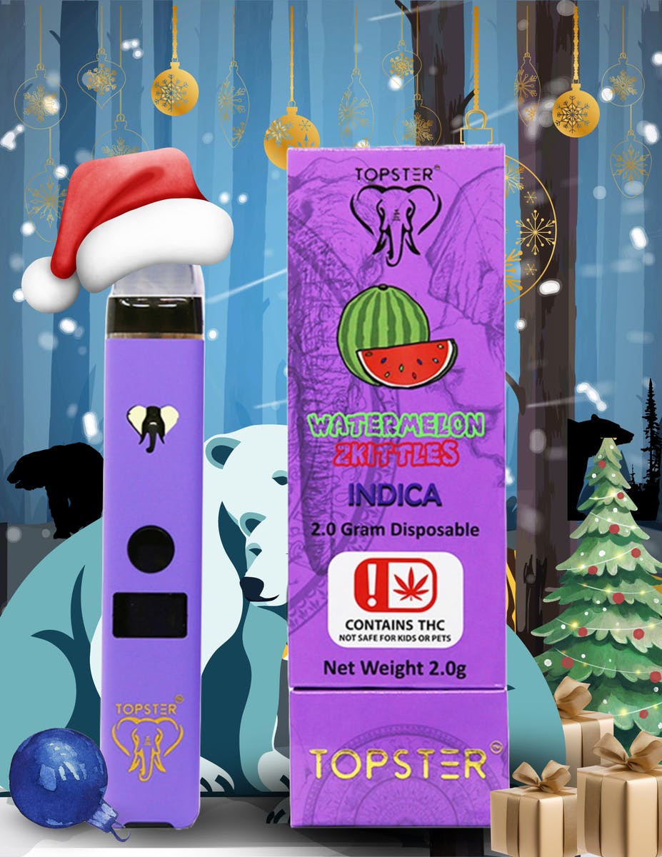 TOPSTER - WATERMELON ZKITTLES - 2000MG DISPOSABLE - 1