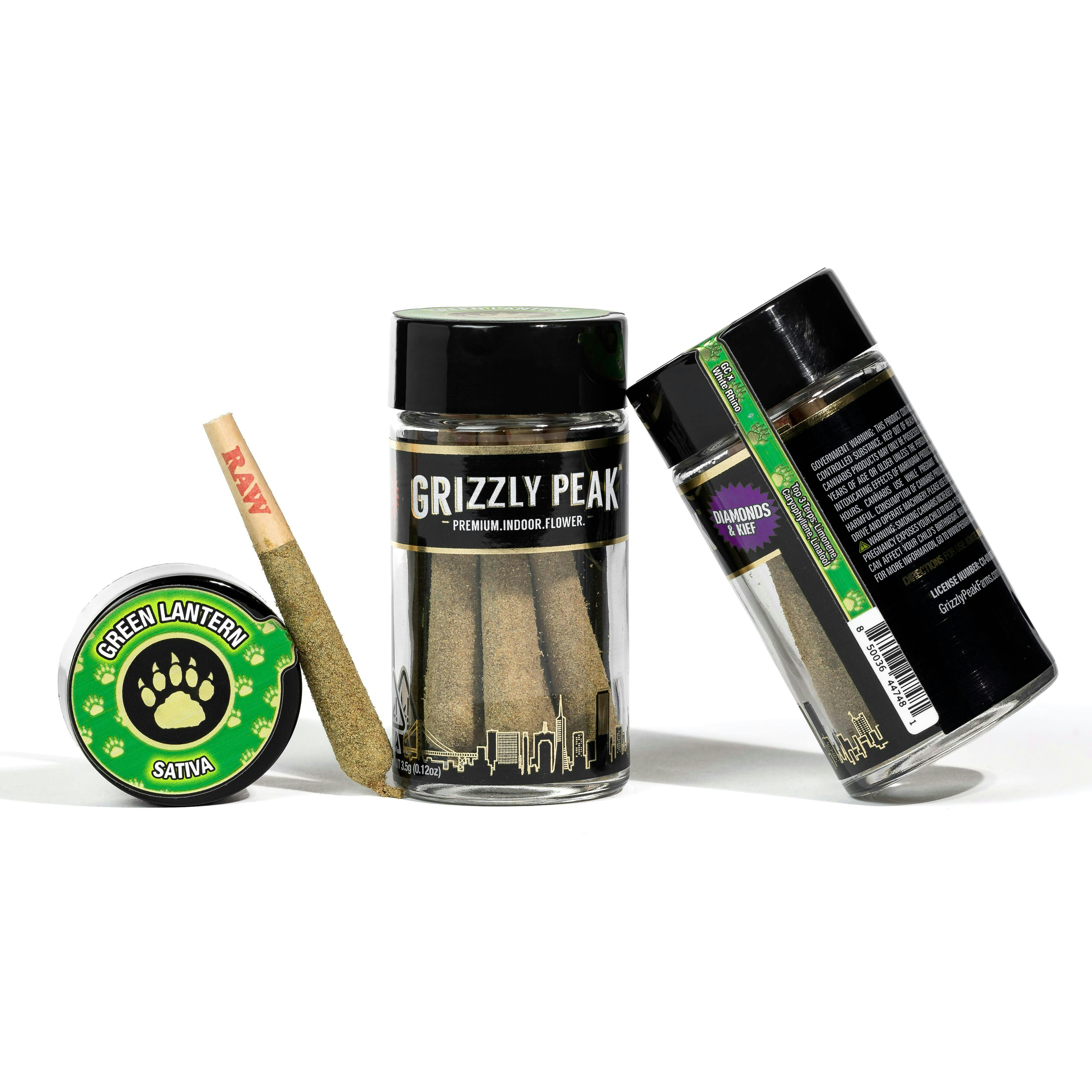 Grizzly Peak™ - Cub Claws 5pk x 0.7g - Green Lantern - 1