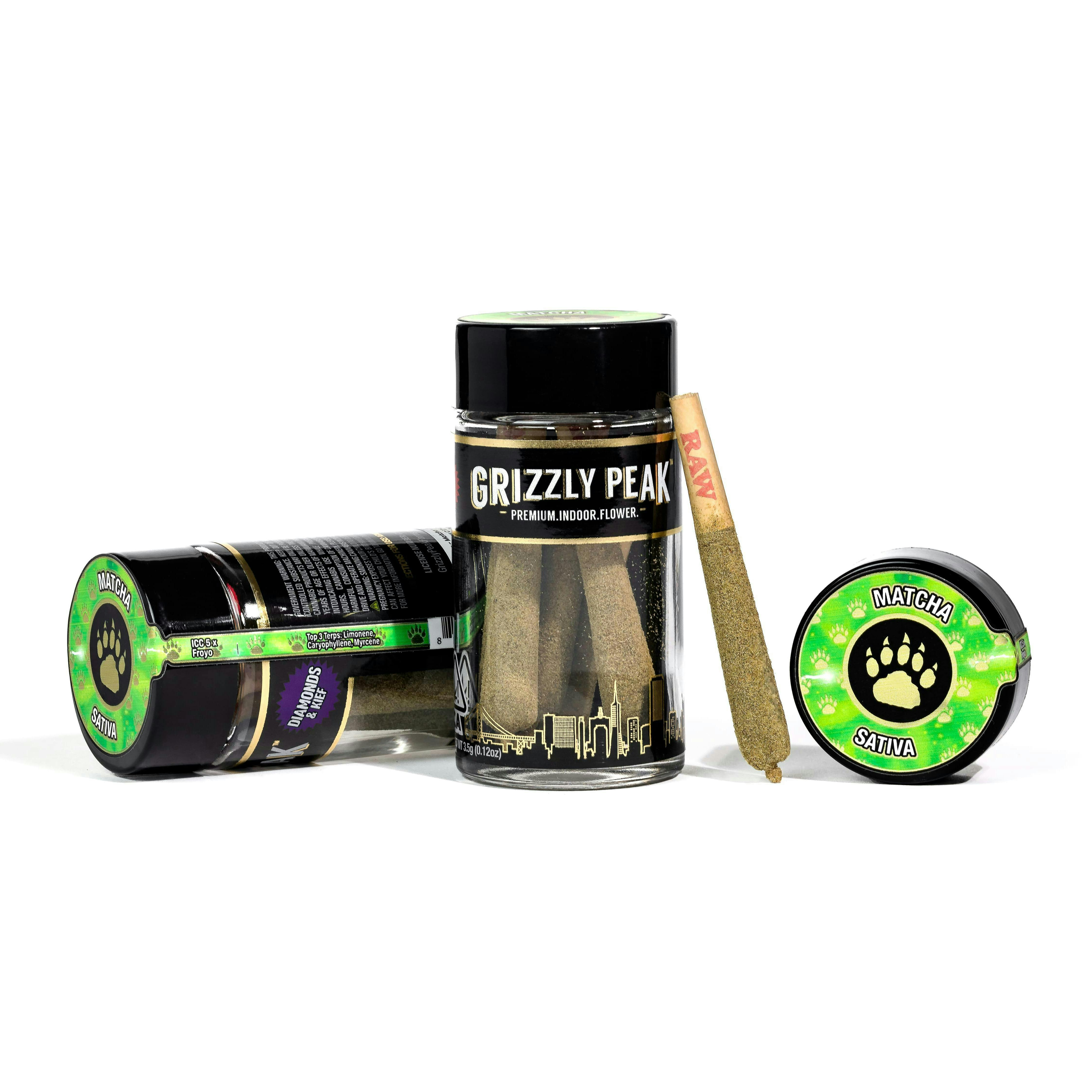 Grizzly Peak™ - Cub Claws 5pk x 0.7g - Matcha - 1