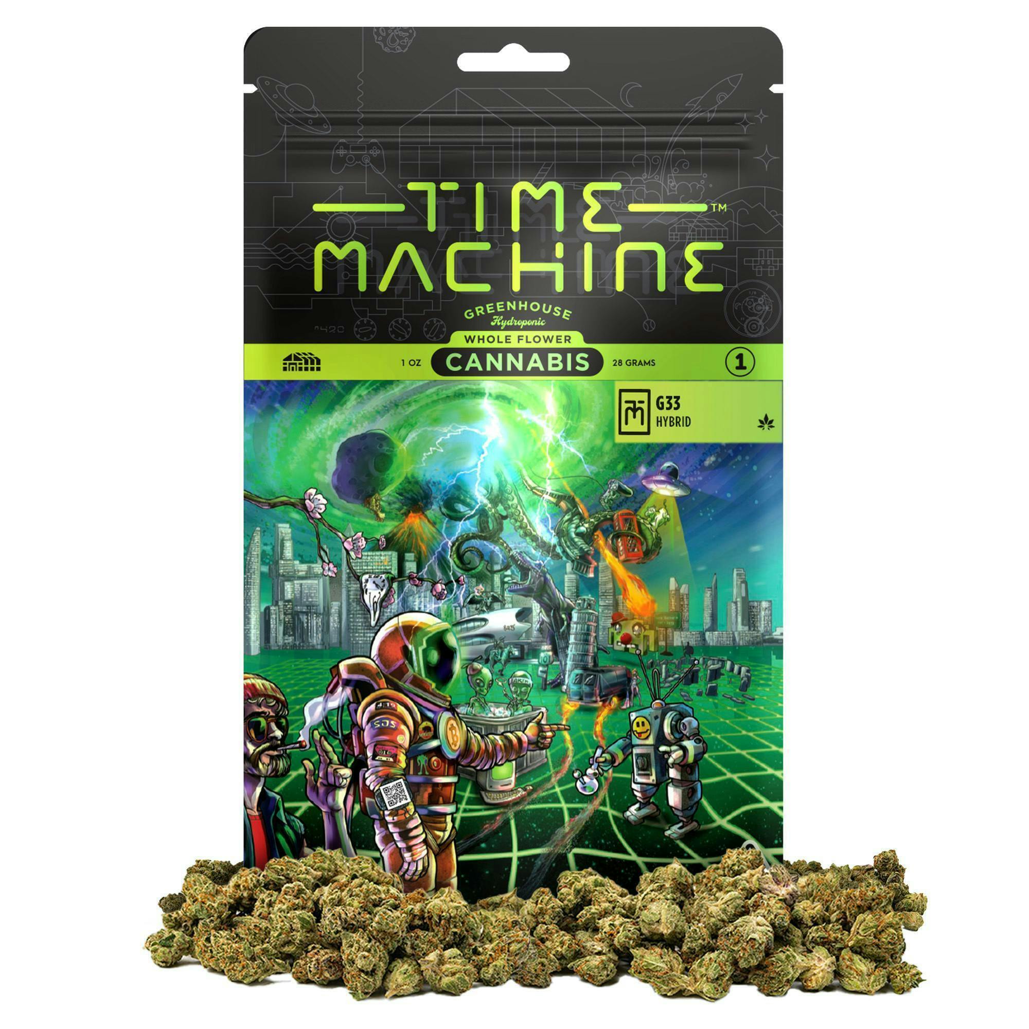 Time Machine - G33 | Big Buds | 28g - 1