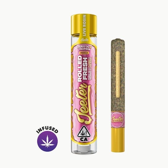 Jeeter - Jeeter Hash Hole Infused Pre-Roll - Paris OG x Tropaya - 1