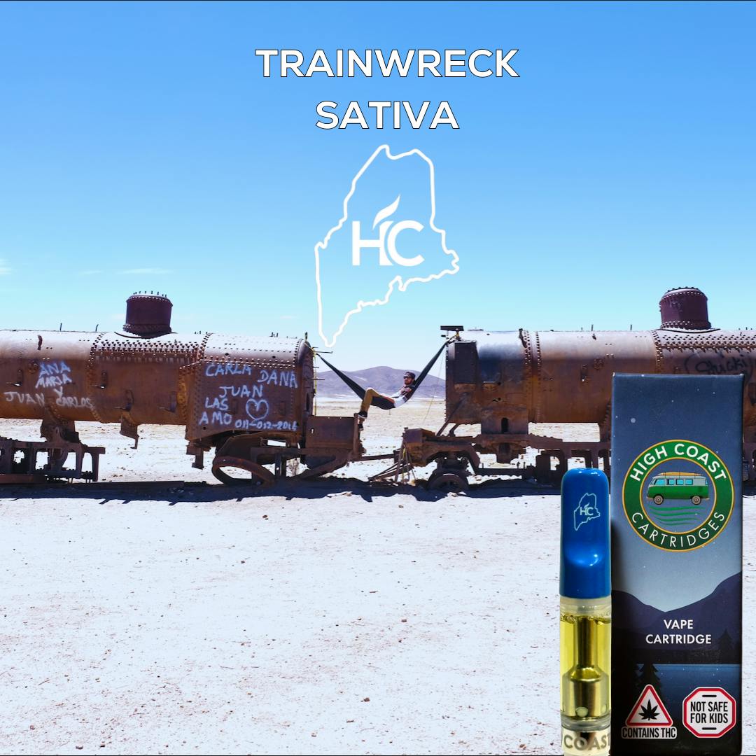 High Coast - High Coast 1G THC Cartridge - Trainwreck (Sativa) - 1