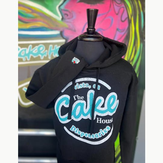 Cake House - Black S OG Crop Hoodie The Cake House - 1