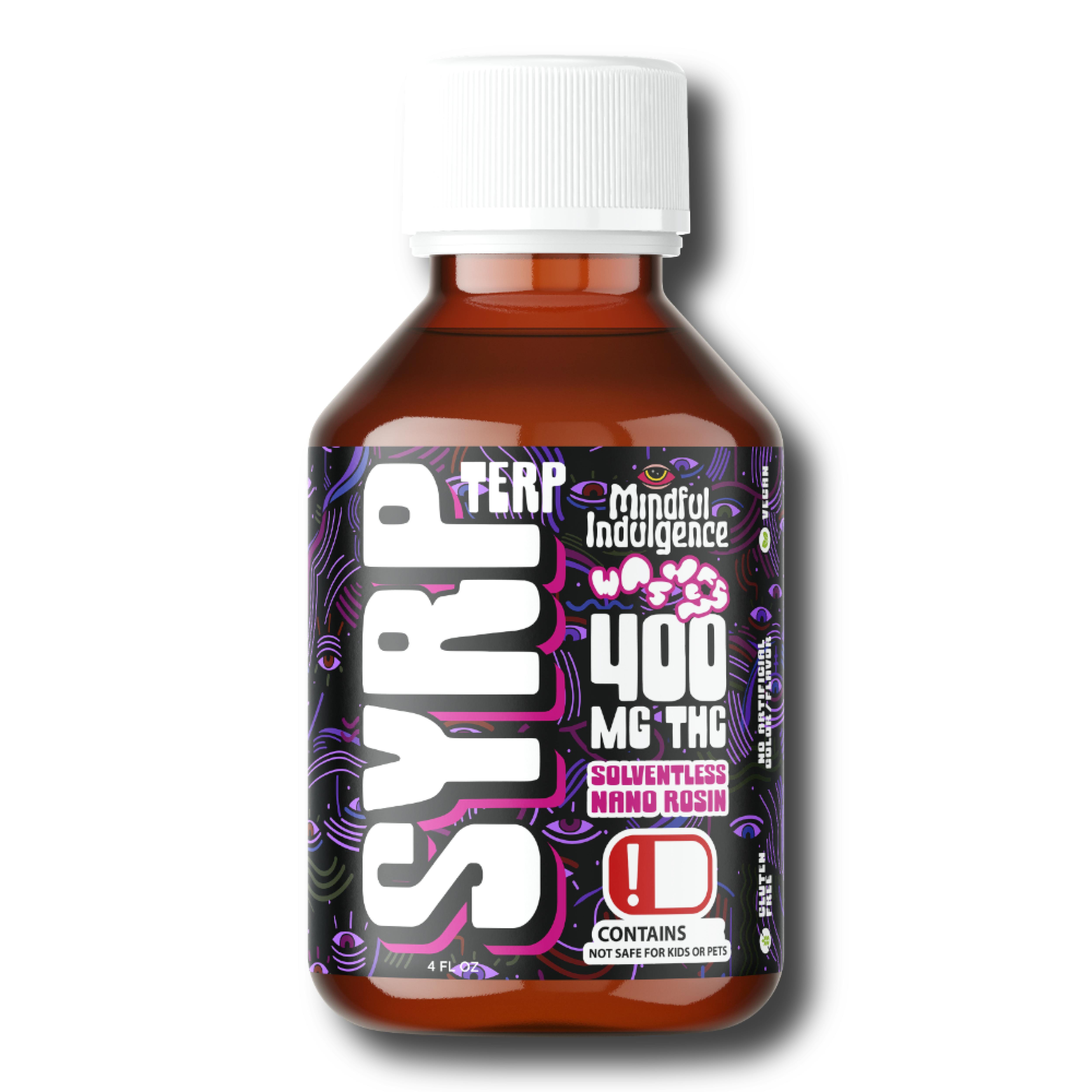 Mindful Indulgence - Mindful Indulgence | 400mg TERP SYRP *Washers* | Blackberry Watermelon - 1