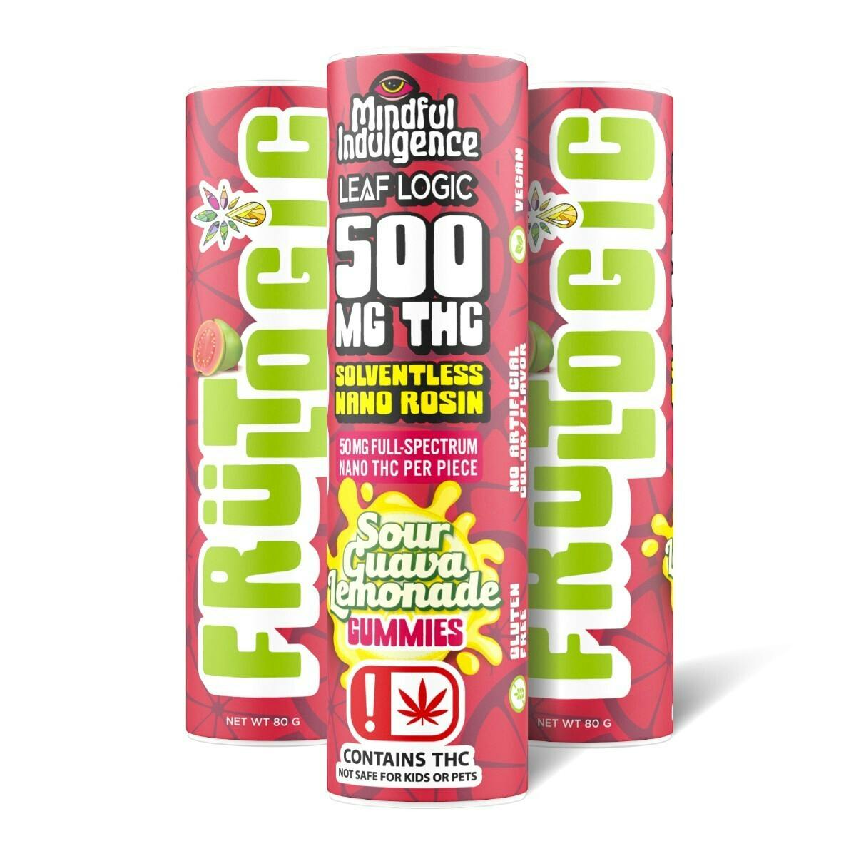 Mindful Indulgence - Mindful Indulgence | 500mg FRÜT LOGIC Gummy | Sour Guava Lemonade - 1