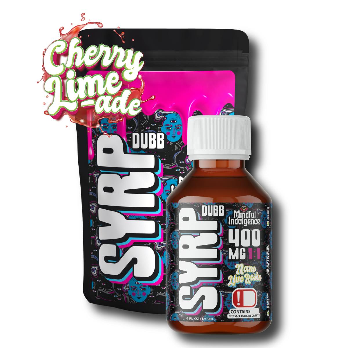 Mindful Indulgence - Mindful Indulgence | 400mg DUBB 1:1 SYRP | Cherry Limeade - 1