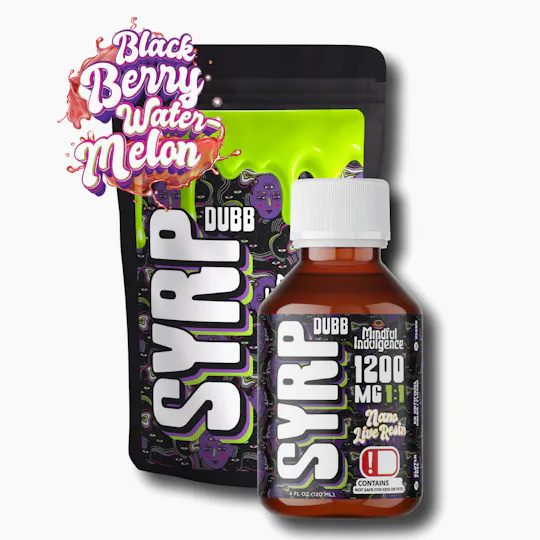 Mindful Indulgence - Mindful Indulgence | 1200mg DUBB 1:1 SYRP | Blackberry Watermelon - 1