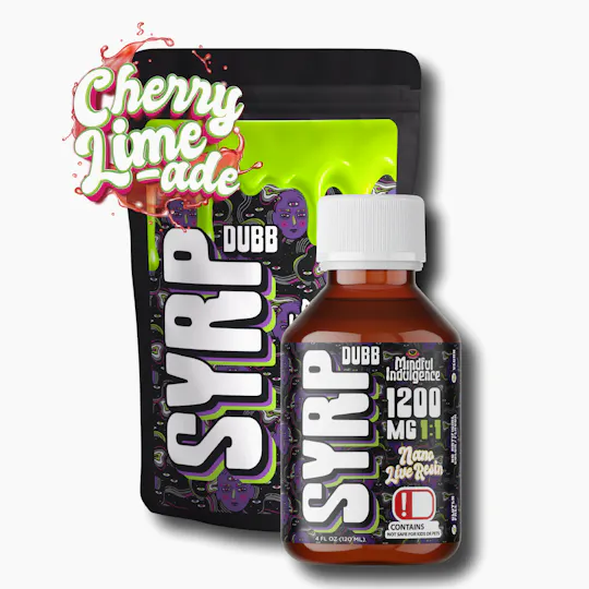 Mindful Indulgence - Mindful Indulgence | 1200mg DUBB 1:1 SYRP | Cherry Limeade - 1