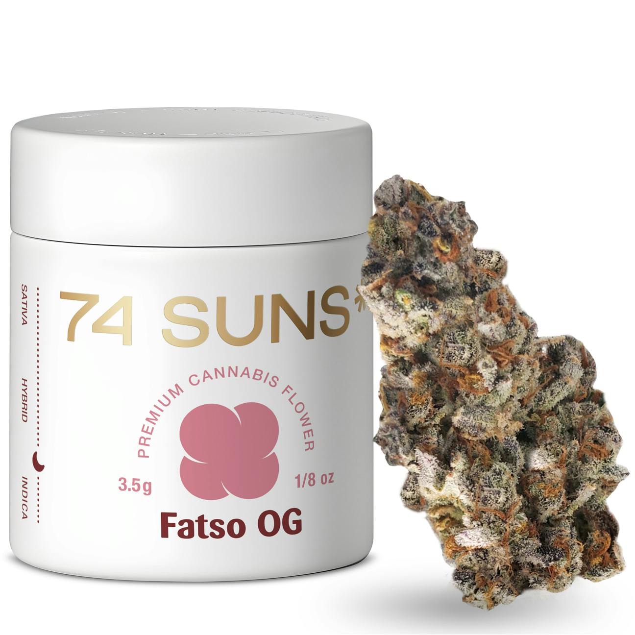 74 Suns - Fatso Og - 3.5g (Jar) Flower - 1