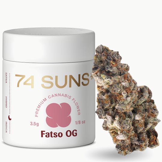 74 Suns - Fatso Og - 3.5g (Jar) Flower - 1