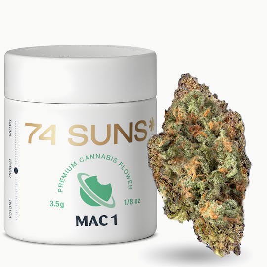 74 Suns - Mac 1 - 3.5g (Jar) Flower - 1