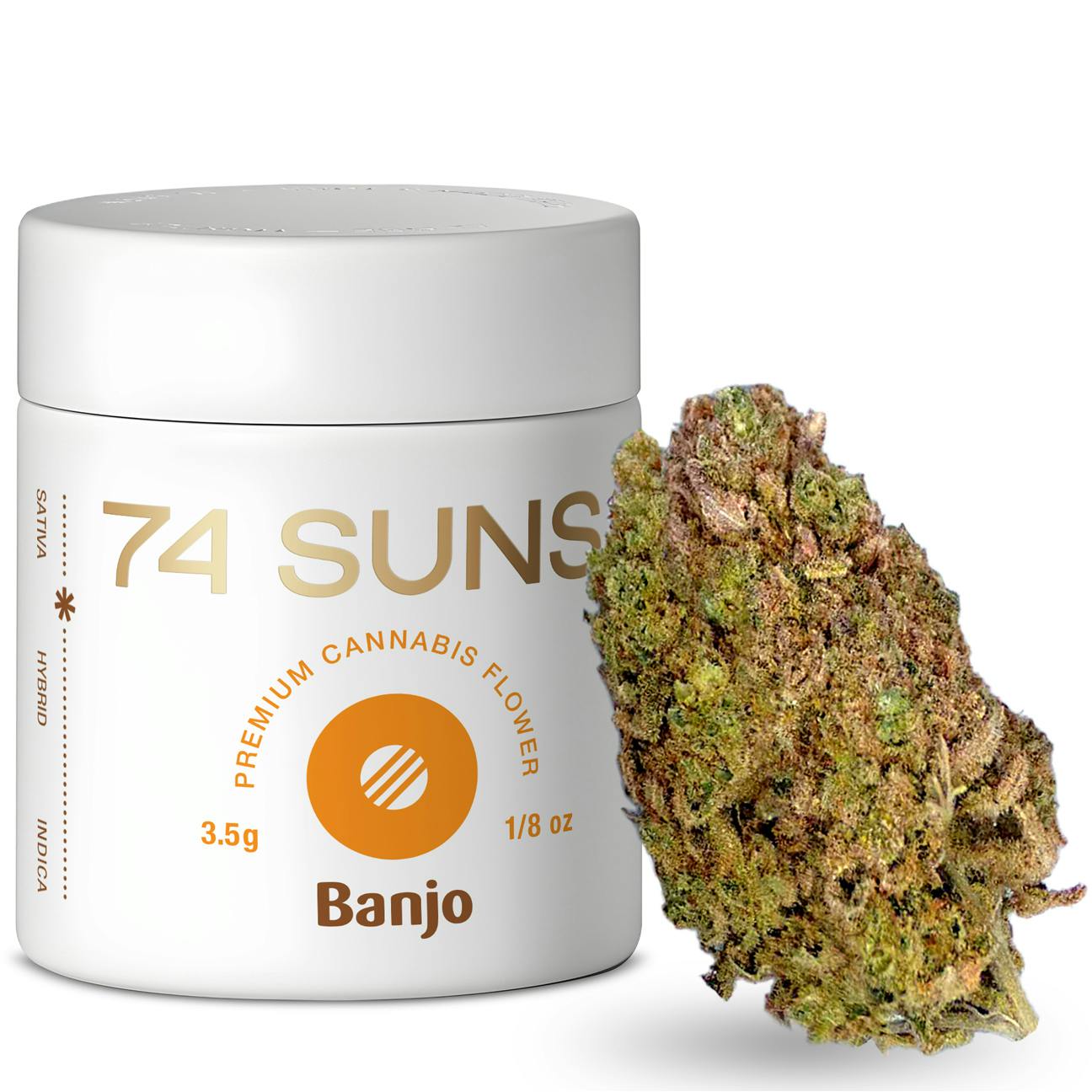 74 Suns - Banjo - 3.5g (Jar) Flower - 1