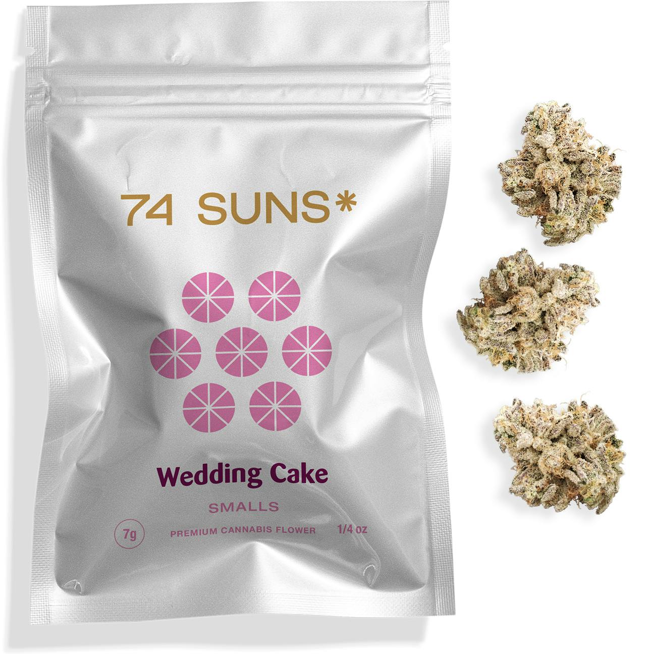 74 Suns - Wedding Cake - 7g (Bag) Flower - 1