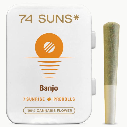 74 Suns - Banjo - 3.5g Pre-Roll Pack (7 x .5g Each) - 1