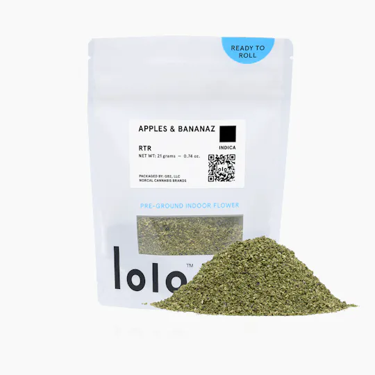 lolo - lolo | Apples & Bananaz | Indoor Ready To Roll | 21g - 1