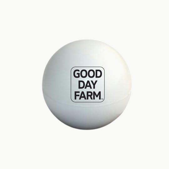 GOOD DAY FARM - GDF: Accessories | White Stress Ball - 1