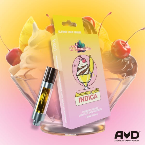 Amnesia MI - Amnesia MI | Banana Split | Cartridge | 1g - 1
