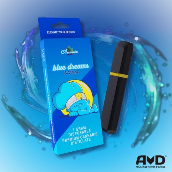 Amnesia MI - Amnesia MI | Blue Dream | Disposable | 1g - 1
