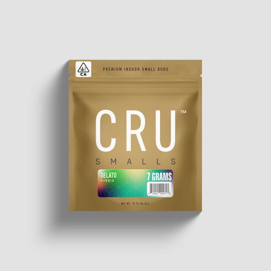 CRU Cannabis - Gelato (7 Grams Smalls Flower) - 1