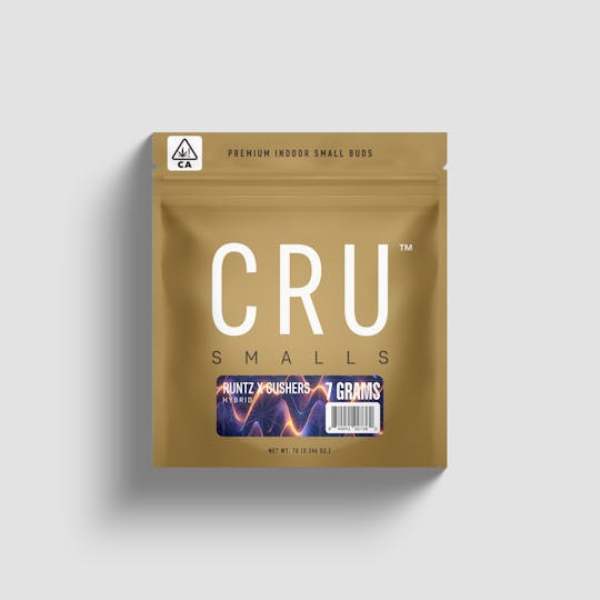 CRU Cannabis - Runtz x Gushers (7 Grams Smalls Flower) - 1