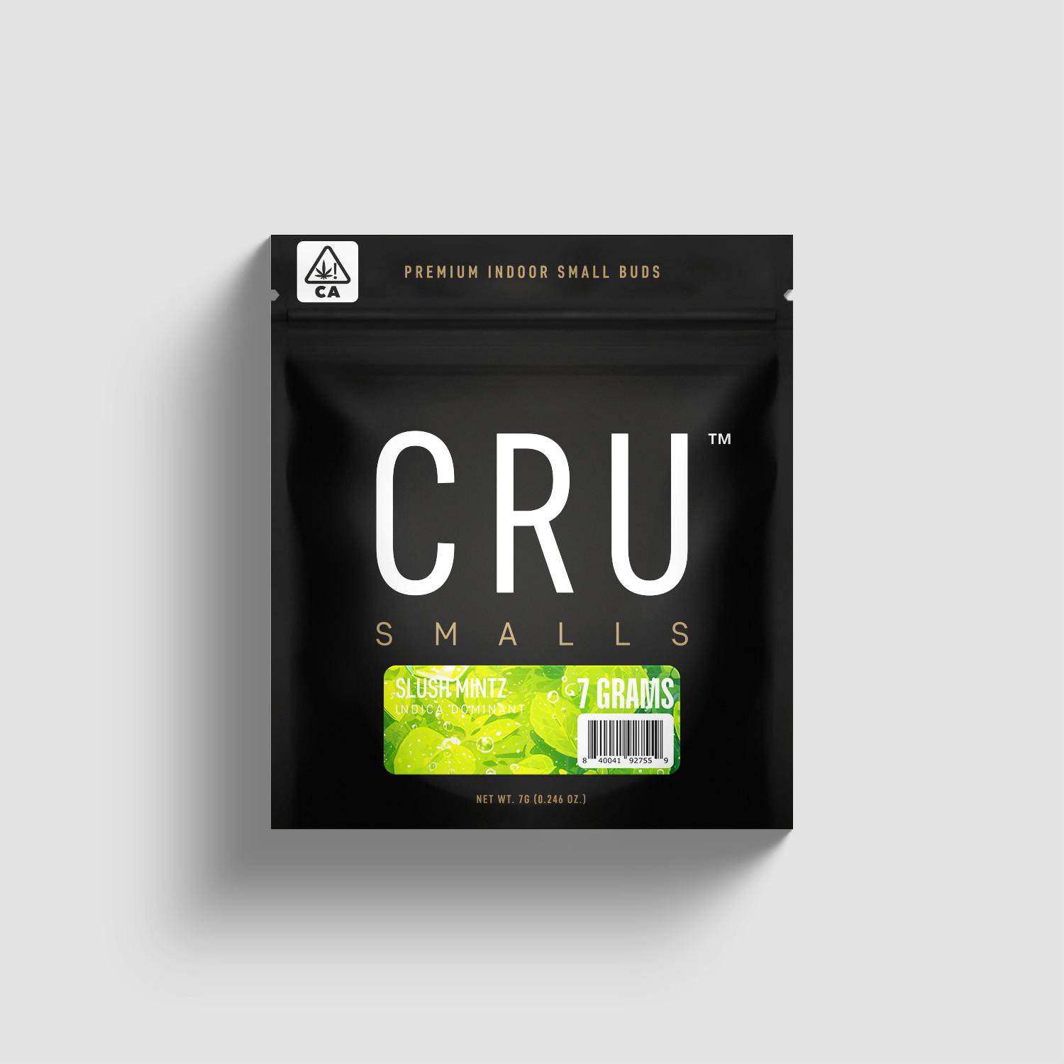 CRU Cannabis - Slush Mintz (7 Grams Smalls Flower) - 1