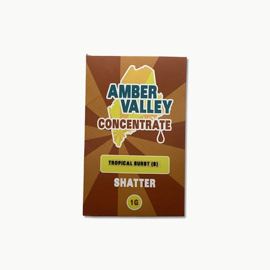 Indico - Tropical Burst 1g Shatter - Amber Valley - 1
