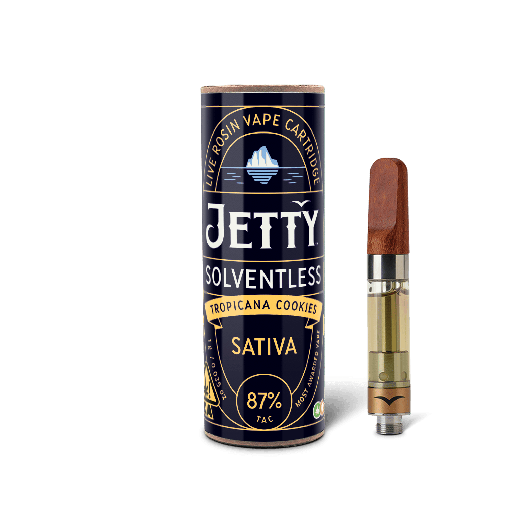 Jetty Extracts - Tropicana Cookies | Live Rosin Cartridge | 1g - 1