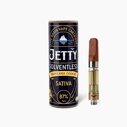 Jetty Extracts - Tropicana Cookies | Live Rosin Cartridge | 1g - 1
