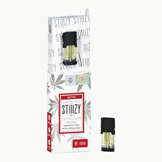 STIIIZY - - ORANGE SLUSHIE - CANNABIS DERIVED TERPENES POD 1G - 1