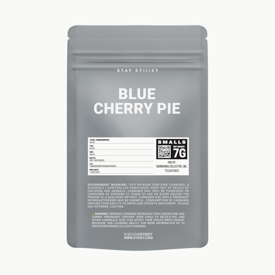 STIIIZY - - BLUE CHERRY PIE - 7G Grey Label Mylar - 1