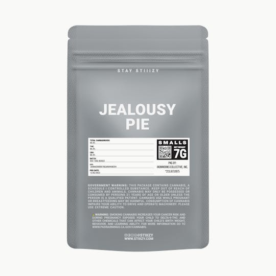 STIIIZY - - JEALOUSY PIE - 7G Grey Label Mylar - 1