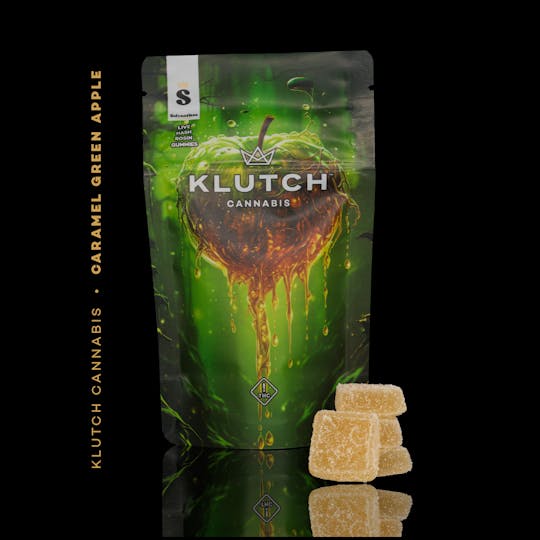 Klutch Cannabis - Green Apple - Gummies (4pk) 110mg - 1
