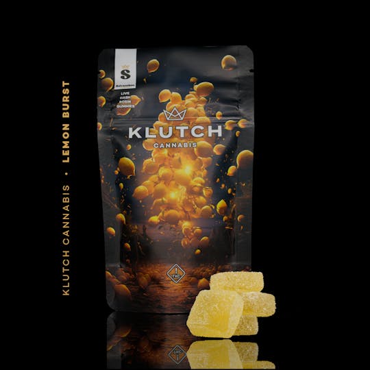 Klutch Cannabis - Lemon Burst - Gummies (4pk) 110mg - 1