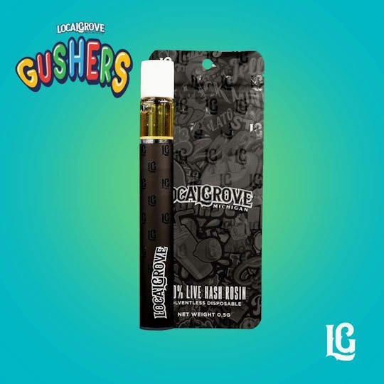 Localgrove - Local Grove Live Hash Rosin Disposable | Gushers | 0.5G - 1
