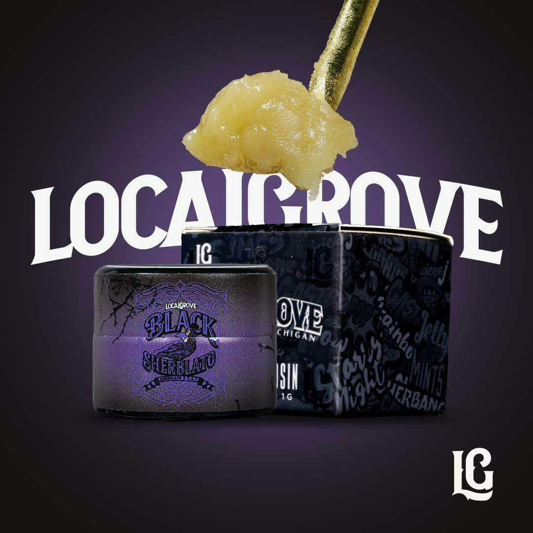 Local Grove - Local Grove | Black Sherblato | Live Rosin | 1g - 1
