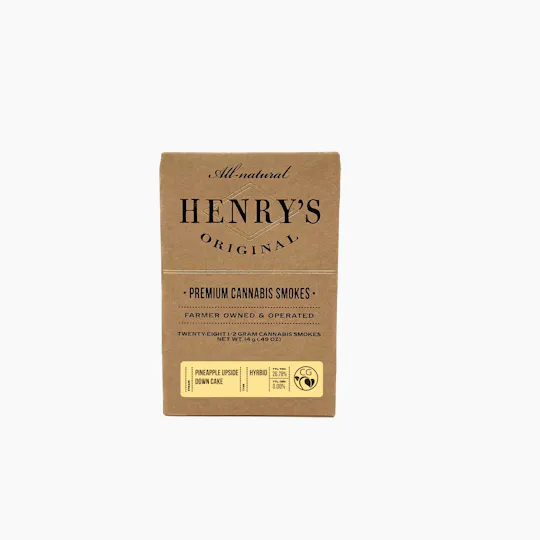 Henry's Original - Henry's Original | Pineapple Upside Down Cake | Joints | 0.5g each | 28pk - 1