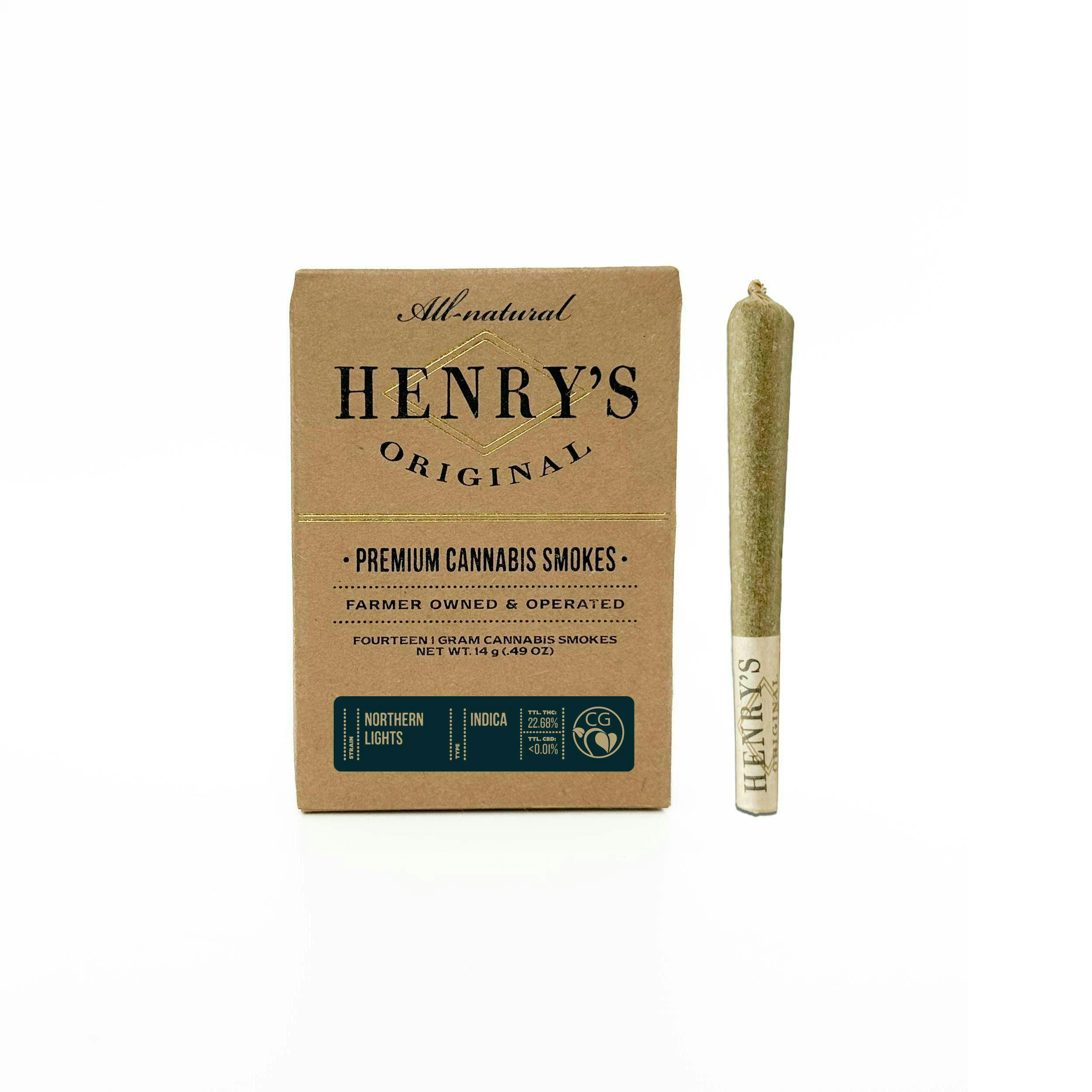 Henry's Original - Henry's Original | Northern Lights | Joint | 1g each | 14pk - 1