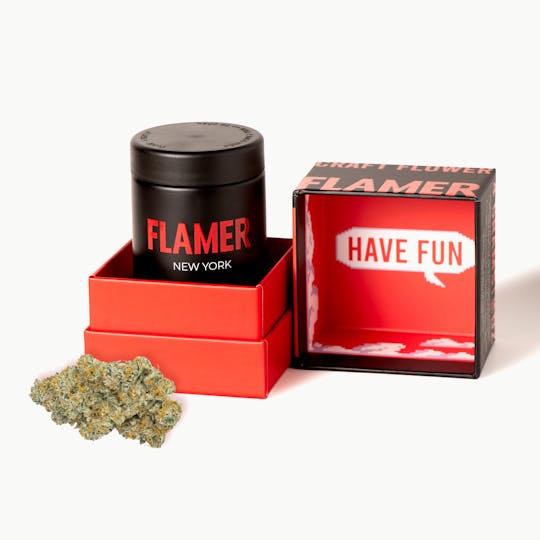 FLAMER - high octane grape - whole flower (4g) - 1