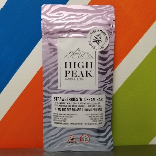 High Peak Cannabis Co. - High Peak Cannabis Co. | Strawberries 'n' Cream | Hash Rosin | Rec - 1