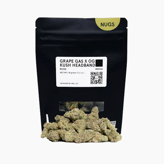 lolo - lolo | Grape Gas + OG Kush Breath Headband | Indoor Nugs | 14g - 1