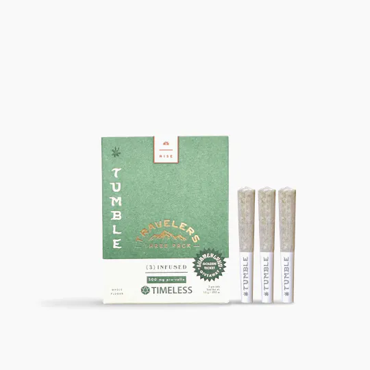 Timeless Vapes - Chemistree | Tumble Travelers Infused Minis | 0.5g each | 3pk - 1