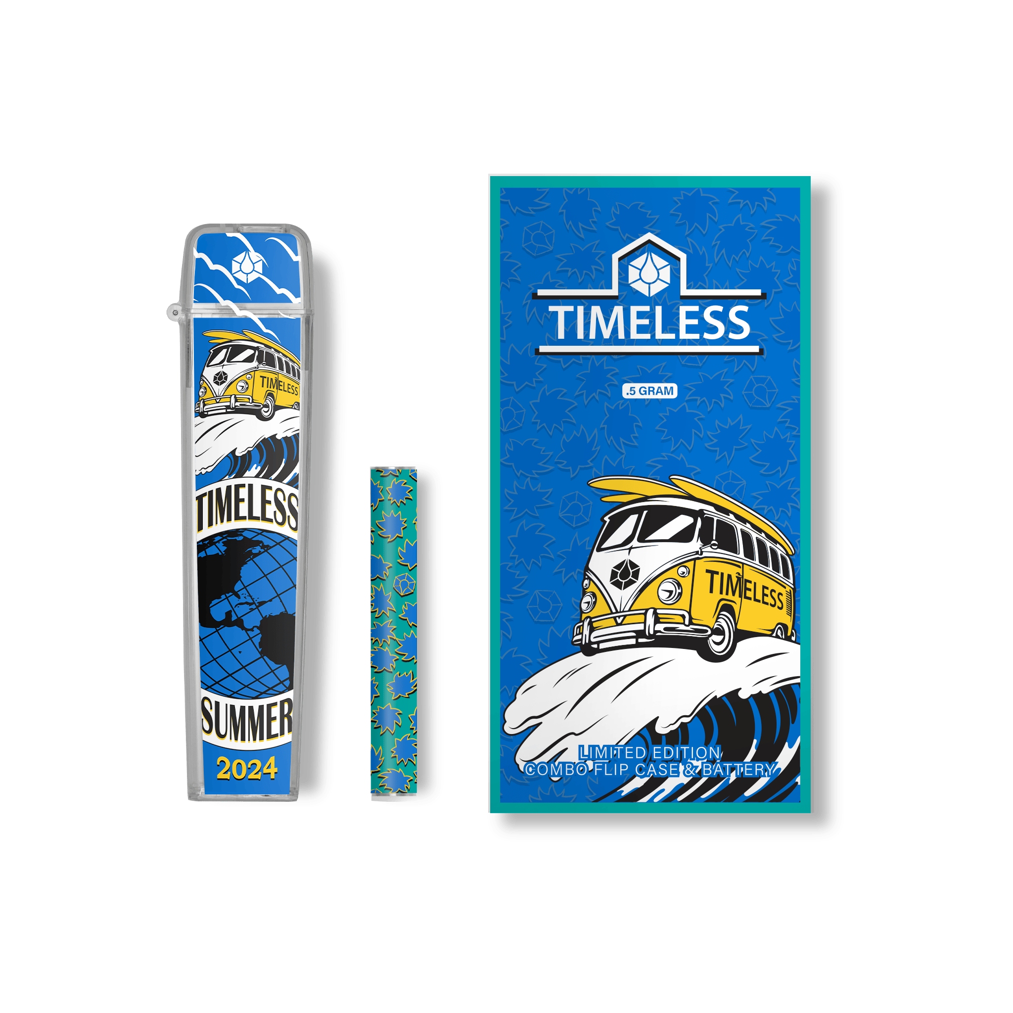 Timeless Vapes - Summer Flip Case & Battery Combo | Battery | 0.5g - 1