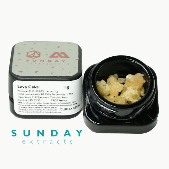 Sunday Extracts - 1g Concentrate Lava Cake - 1