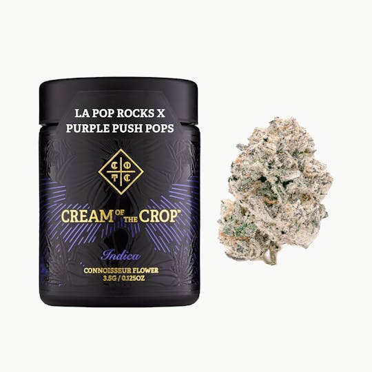Cream of the Crop - LA Pop Rocks x Purple Push Pops | 3.5g | Flower - 1